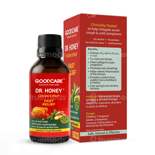 Goodcare Dr Honey Cough Syrup 100ml